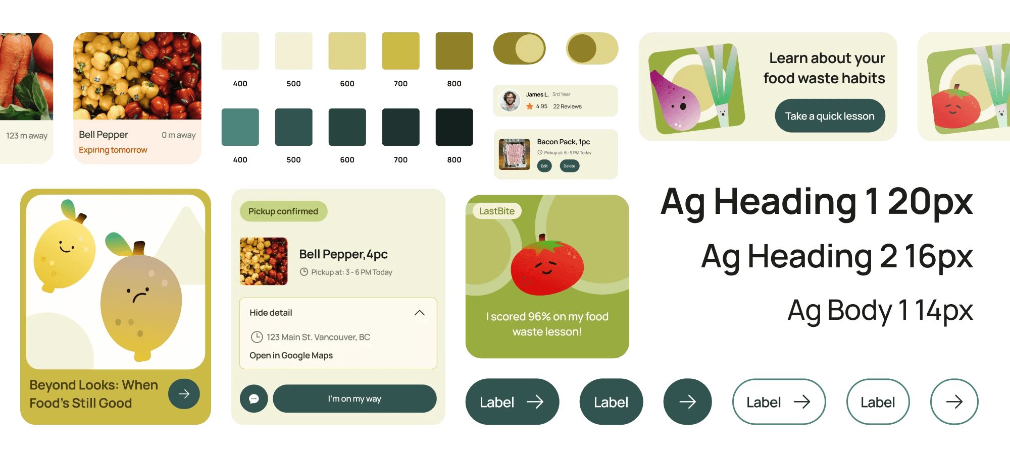 Reusable components